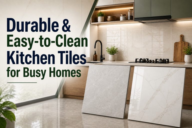 Durable and Easy to Clean Kitchen Tiles for Busy Homes