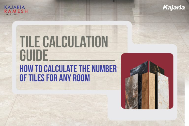 Tile calculation guide - how to calculate the number of tiles for any room